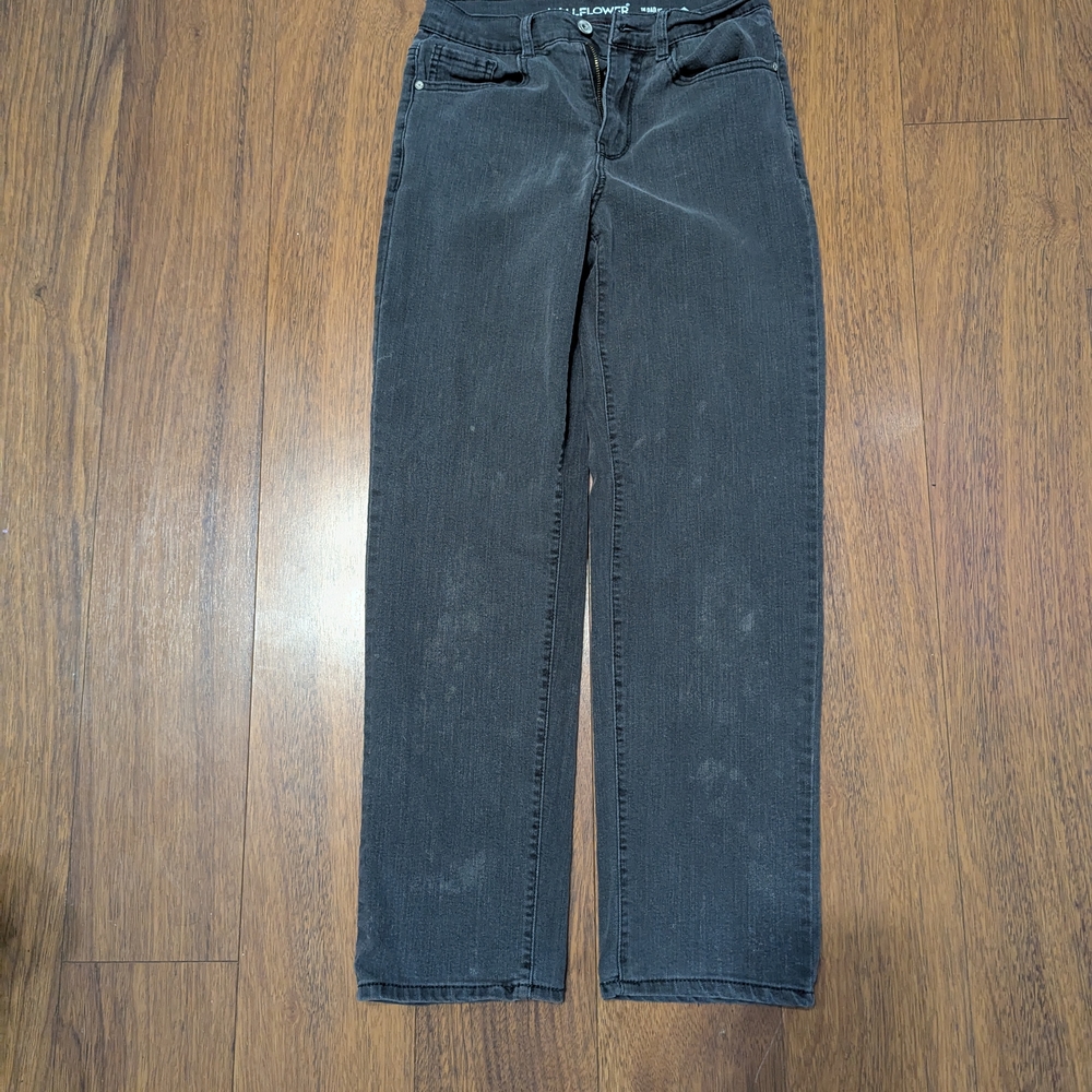 Wallflower Black Straight Leg Jeans